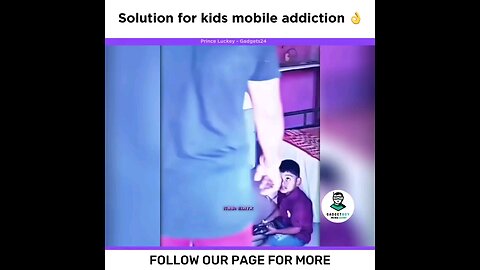 solution for kids mobile ediction