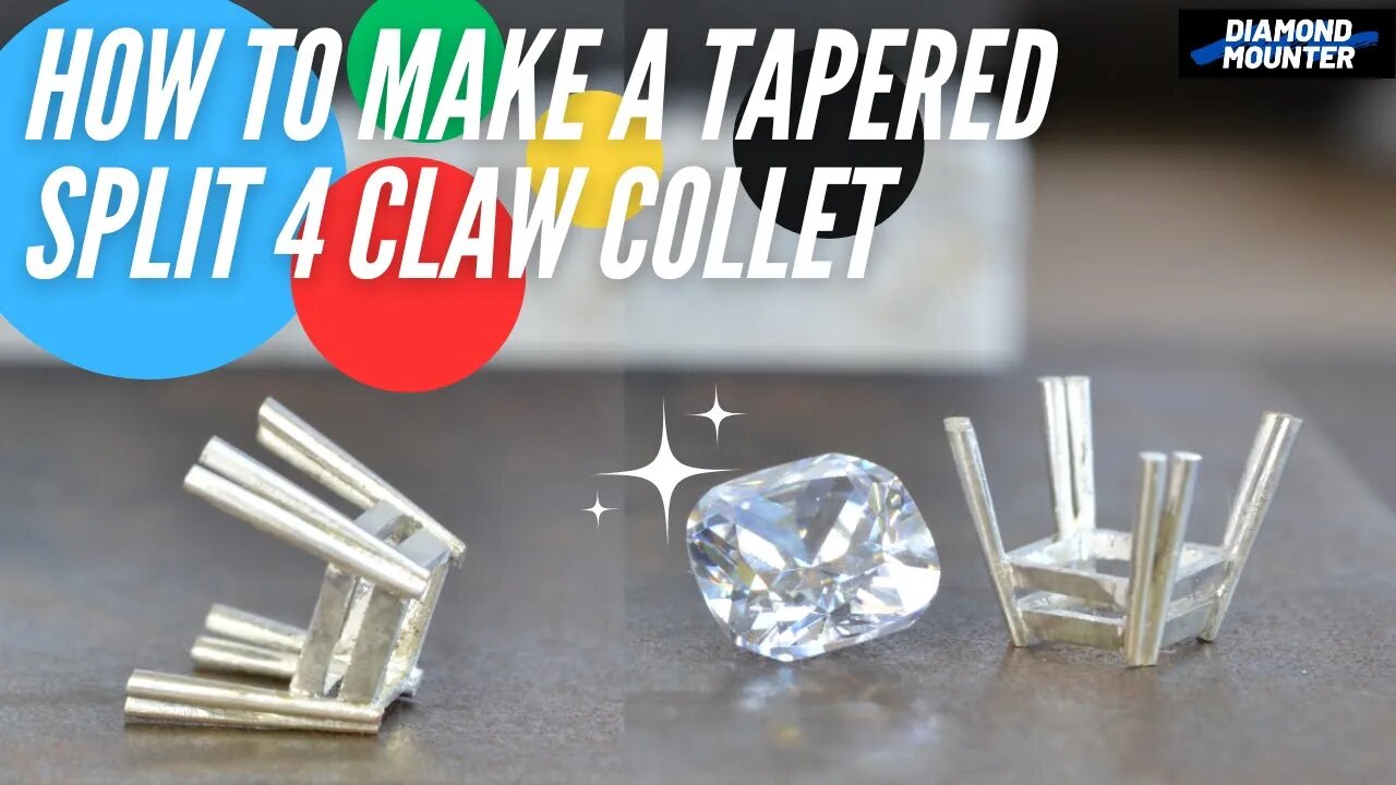 How to Make a Tapered Split 4 Claw Collet