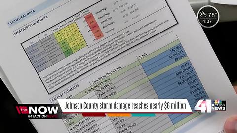 Estimated storm damage in Johnson County shy of $6 million