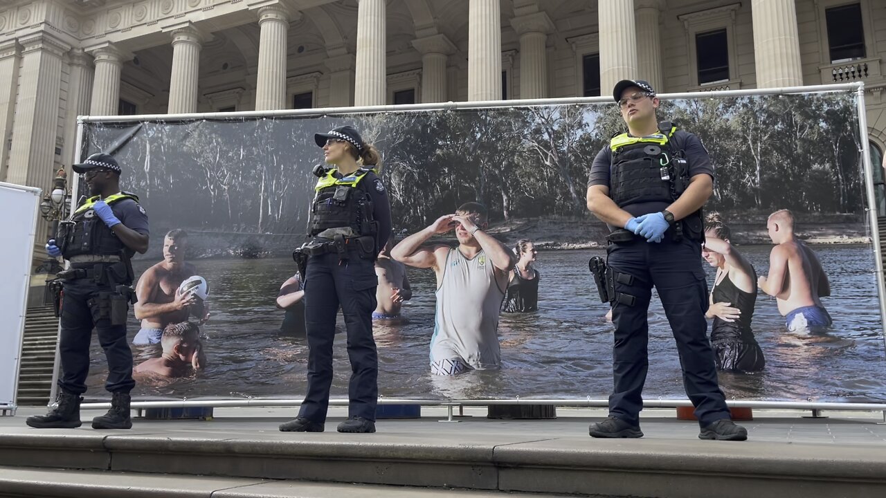 Melbourne rally today