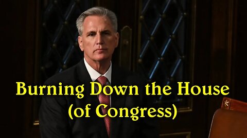 Burning Down the House (of Congress) - A Talking Heads Parody