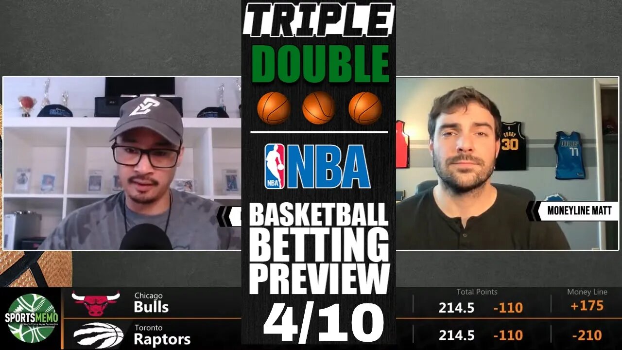 NBA Picks & Predictions | Play-in Tournament & Playoff Series Lookahead | SM Triple-Double April 10