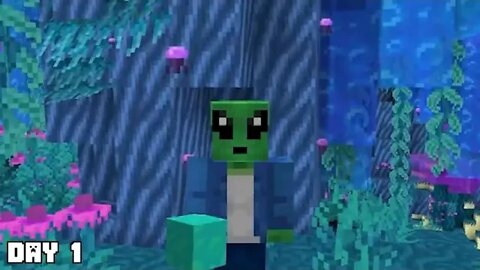 I ~ Survived ~ 100 ~ Days ~ as ~ an ~ ALIEN in Minecraft