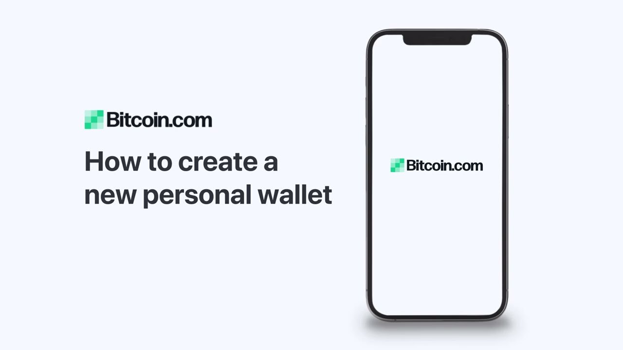 How to create a new personal wallet