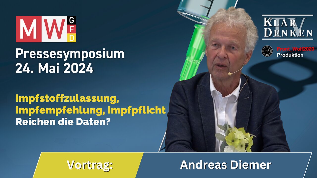 🔵⚡️Rede Andreas Diemer beim MWGFD Pressesymposium am 24.05.2024