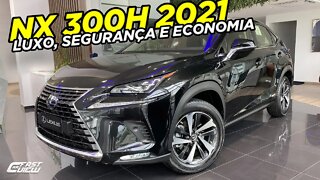 LEXUS NX 300h LUXURY 2.5 HYBRID 2021 FICHA TÉCNICA, PREÇO, CONSUMO E DETALHES