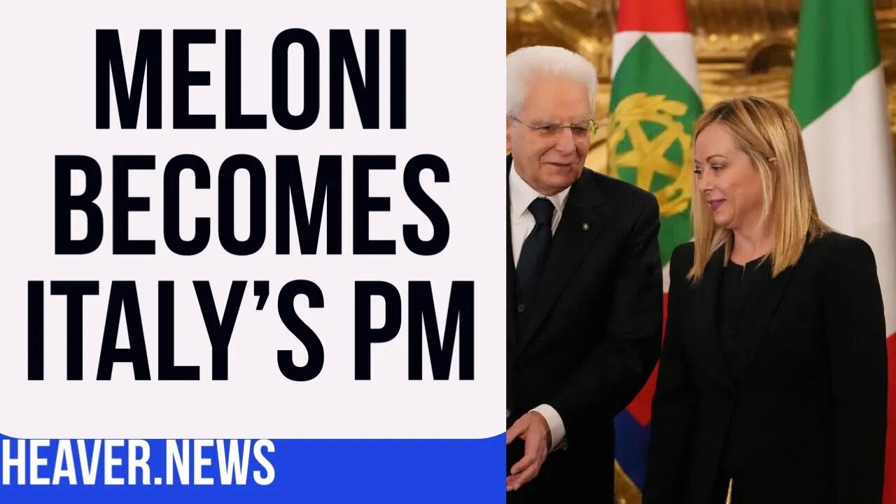 Meloni Becomes Italian PM DEFEATING EU Establishment