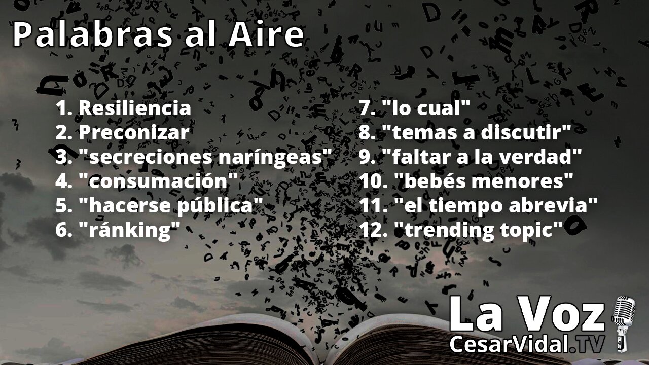 Palabras al aire - 18/01/21