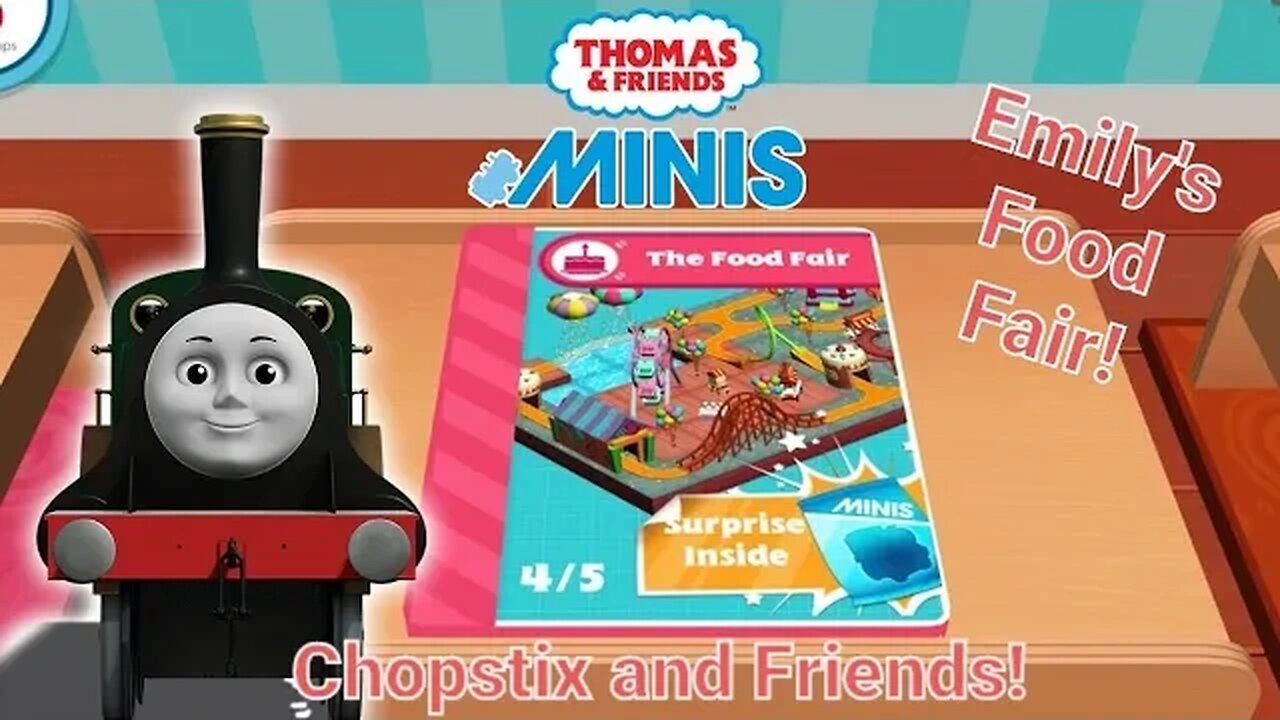 Chopstix and Friends! Thomas and Friends: Minis part 5 - Emily's Food Fair!