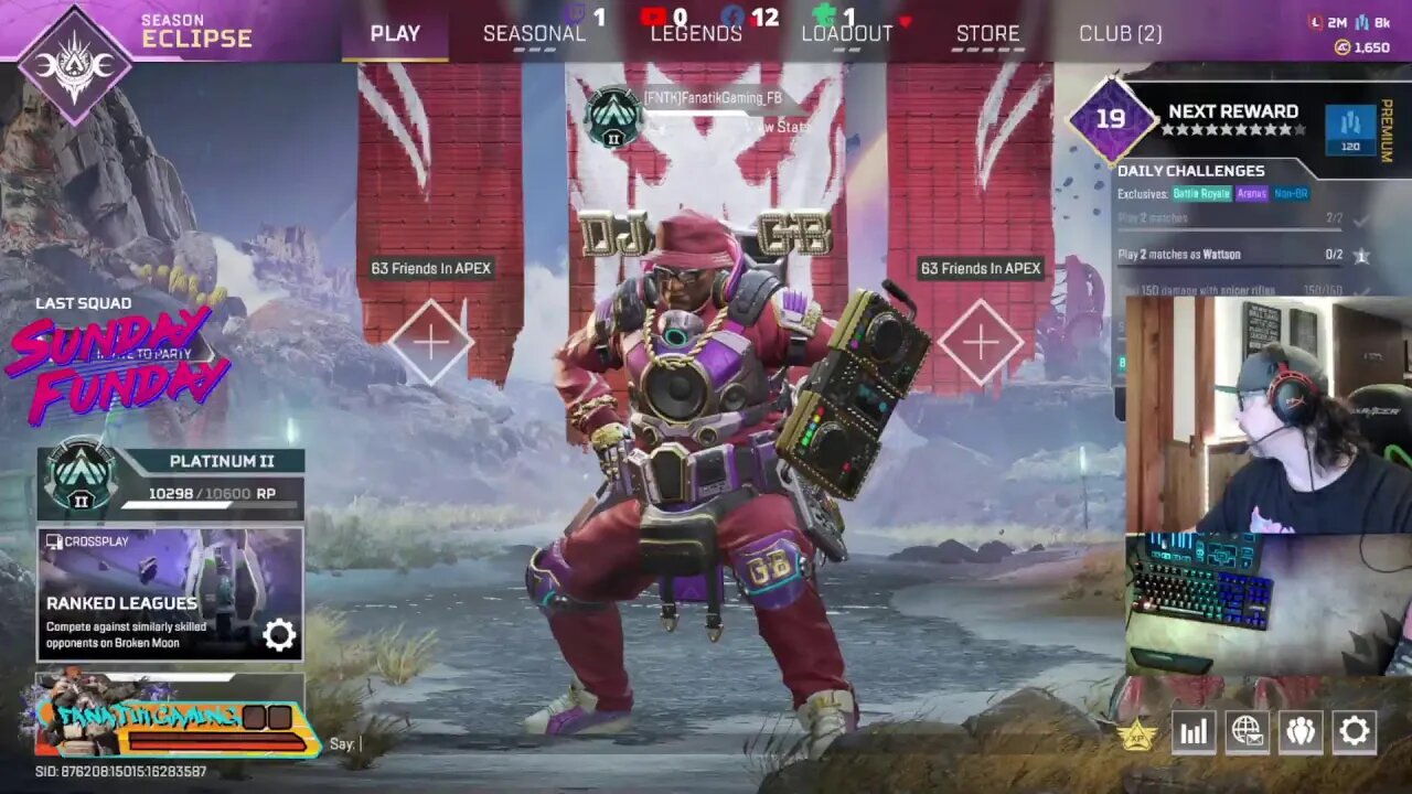 Fanatik Funday, Ranked Grind Never Stops - Better Than The Best