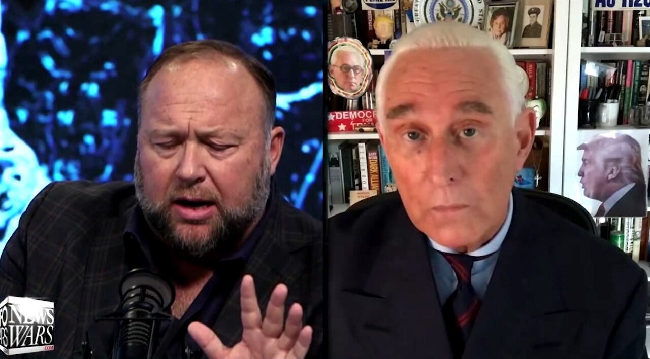 Alex Jones & Roger Stone 11/6/2021 - Fiona Hill, The Durham Investigation, Igor Danchenko Indictment