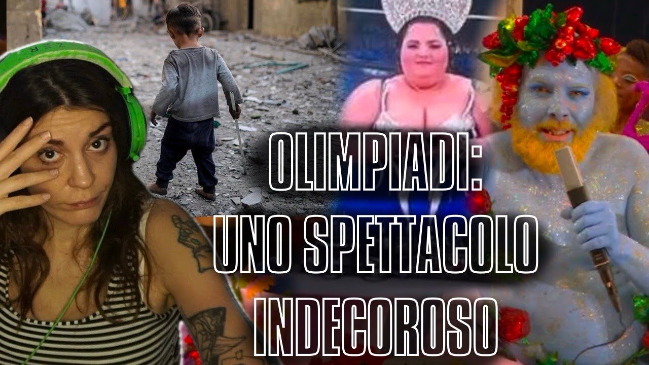 LA CERIMONIA D'APERTURA DELLE 33me OLIMPIADI ESTIVE DI PARIGI 2024:UNO SPETTACOLO INDECENTE,DAL NAVIGLIO DI ISIDE,AL CULTO DELLA DEA MADRE,LADY GAGA,LA SODOMIA LGBTQ,AL CULTO DI DIONISO,DI SABAZIO E AL CAVALLO BIANCO DELL'APOCALISSE