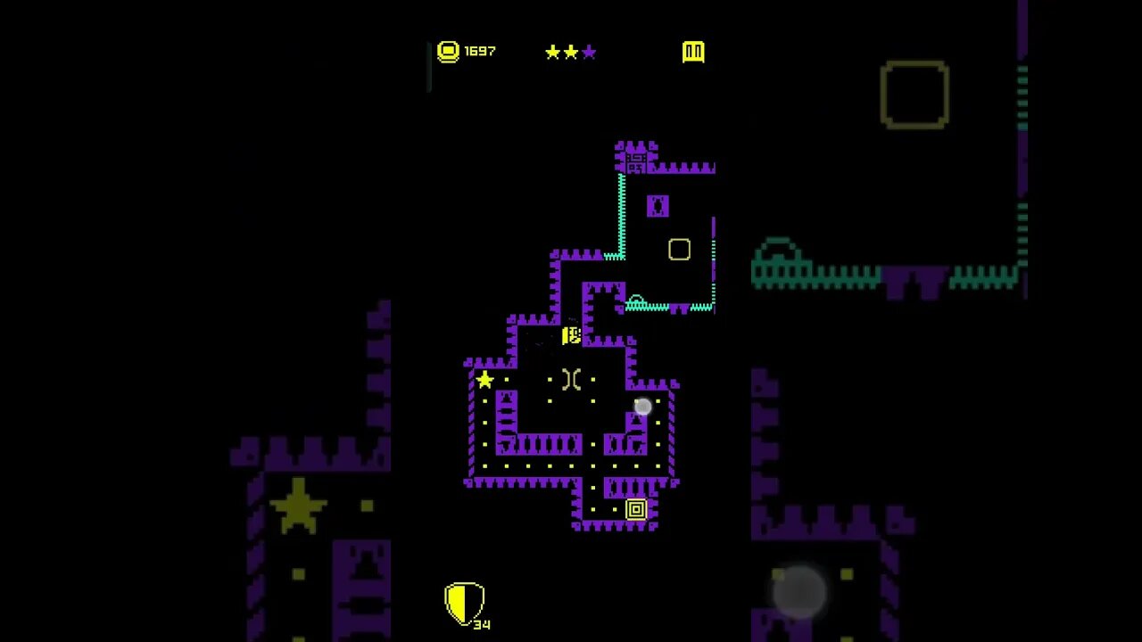 Mastering Tomb of the Mask: Achieving All Stars on Stage 109 (No Commentary)