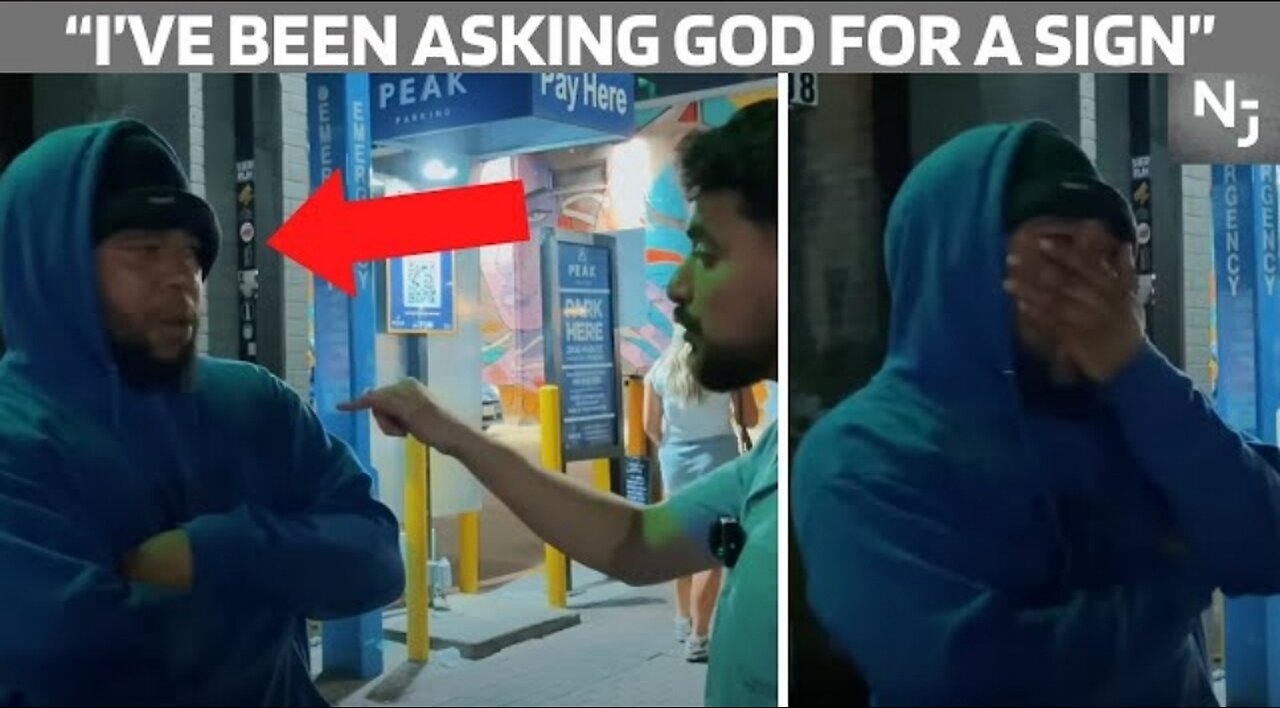 Man Breaks Down in Tears After Hearing the Gospel for the First Time!