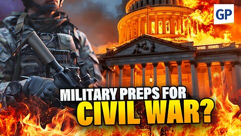 WARNING: Us Capitol MILITARY DRILLS in Preparation for CIVIL WAR Possibility | Elijah Schaffer