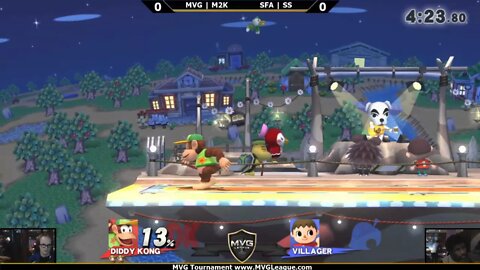 MVG Tournament: MVG | Mew2king (Diddy Kong) vs. SFA | SS (Villager)