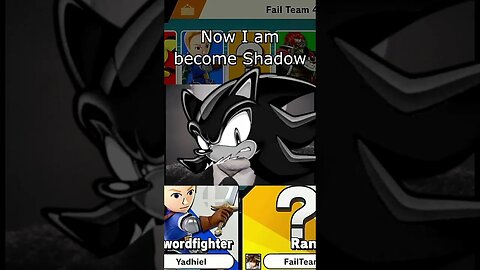 Famous Shadow the Hedgehog Quotes [Smash Bros]