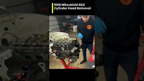 '98 Eclipse GSX Cylinder Head Removal #shorts