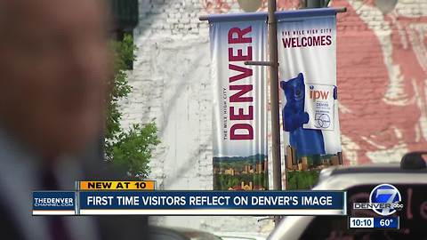 Denver is making an impression on international tourists, but what's the city's image?