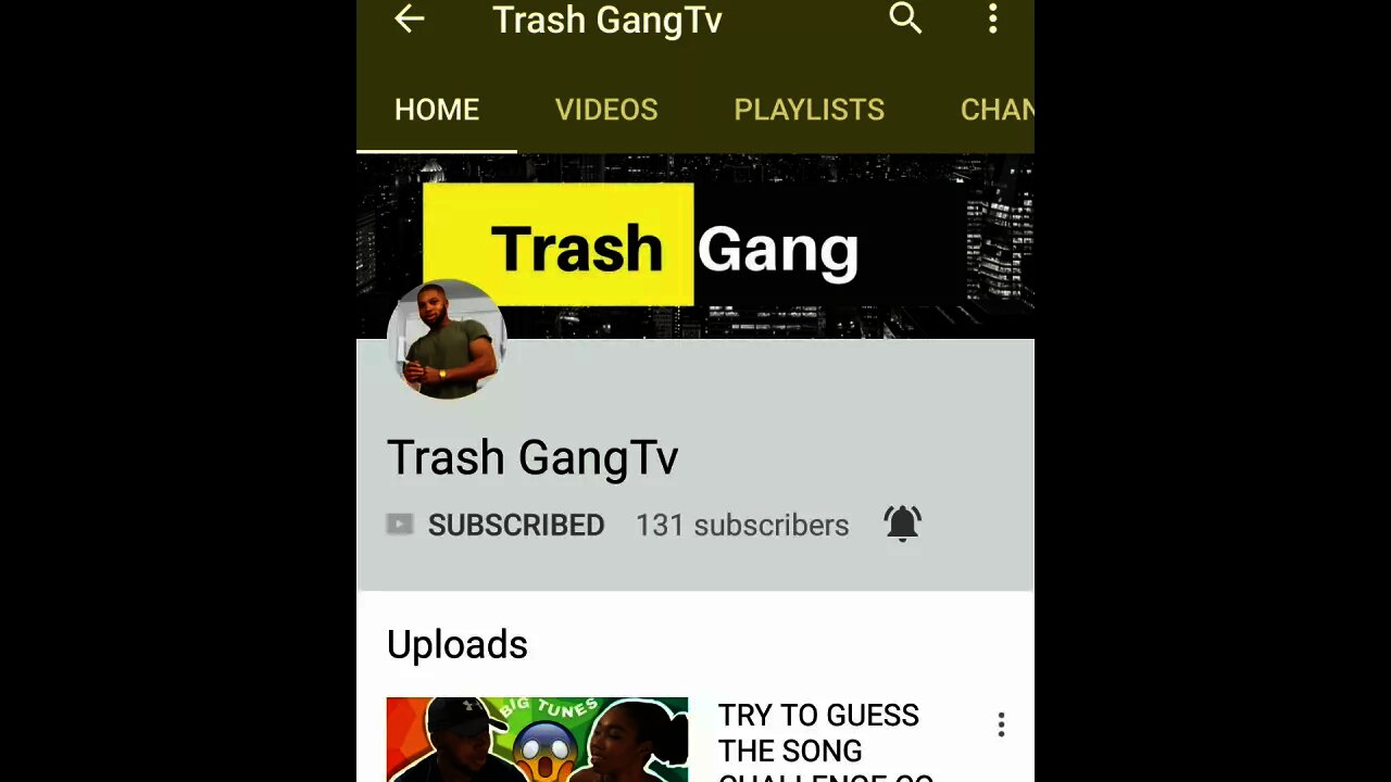 Subscribe Trash Gang TV Channel