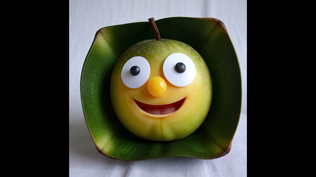 AI art: funny fruit