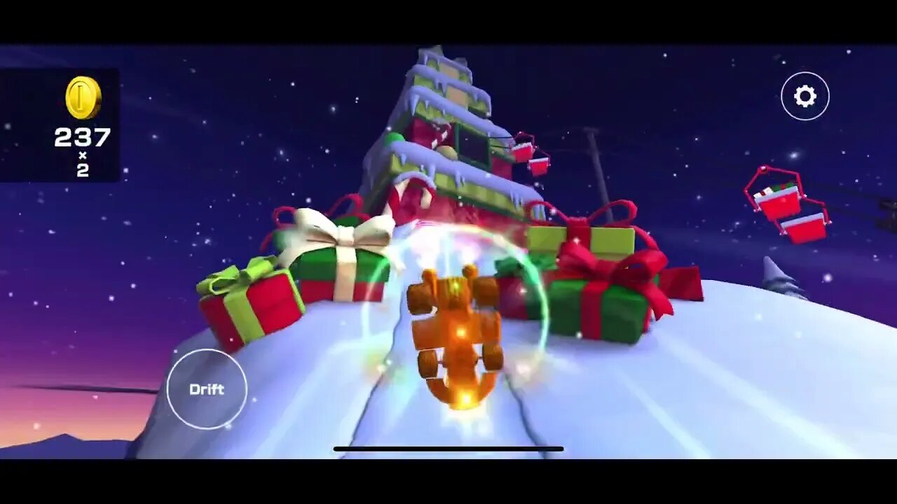 Mario Kart Tour - Coin Rush Gameplay (Holiday Tour 2022)