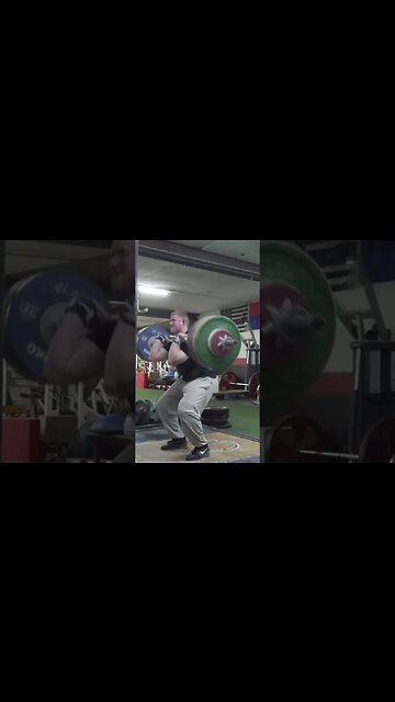 180 kg / 397 lb - Front Squat