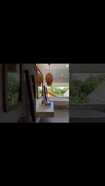 This Brand New Bali Villa is a Tropical Perfection! 🌴 #shorts #tropicalhouse #bali