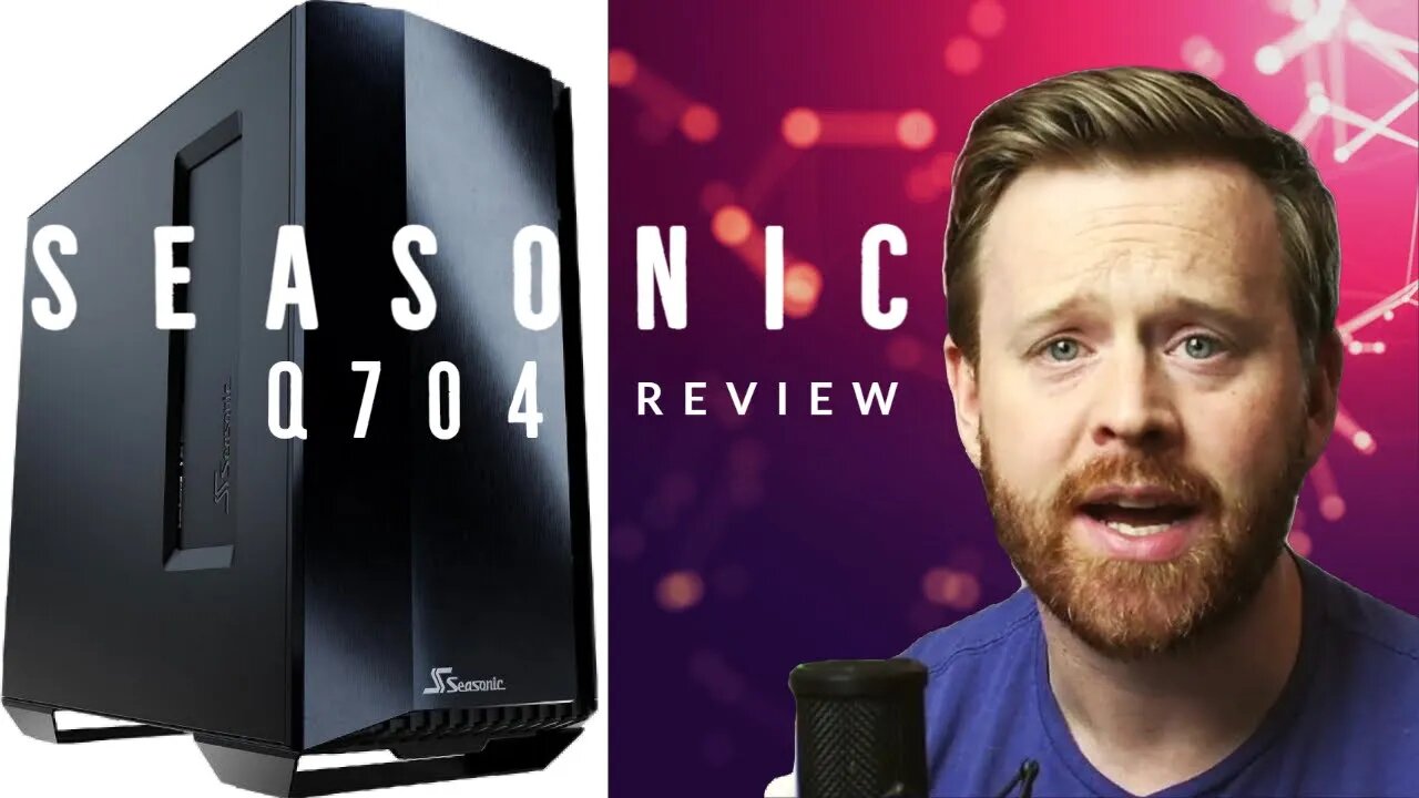 Seasonic Synchro Q704 Review & PC Build | Hybrid ASMR