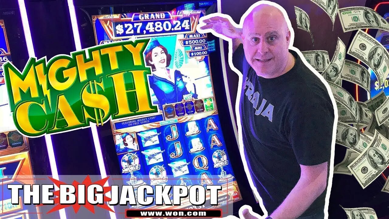 ✈️ MIGHTY BIG WIN ✈️ Mighty Cash Pan Am Full Screen Bonus Jackpot!