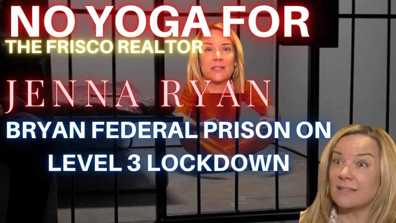 No Yoga for Frisco Realtor Jenna Ryan. Bryan FPC on Level 3 Lockdown.