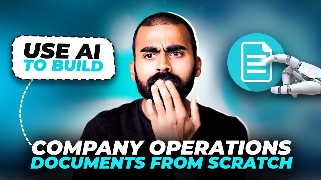 How To Use AI To Build Company Operation Documents From Scratch