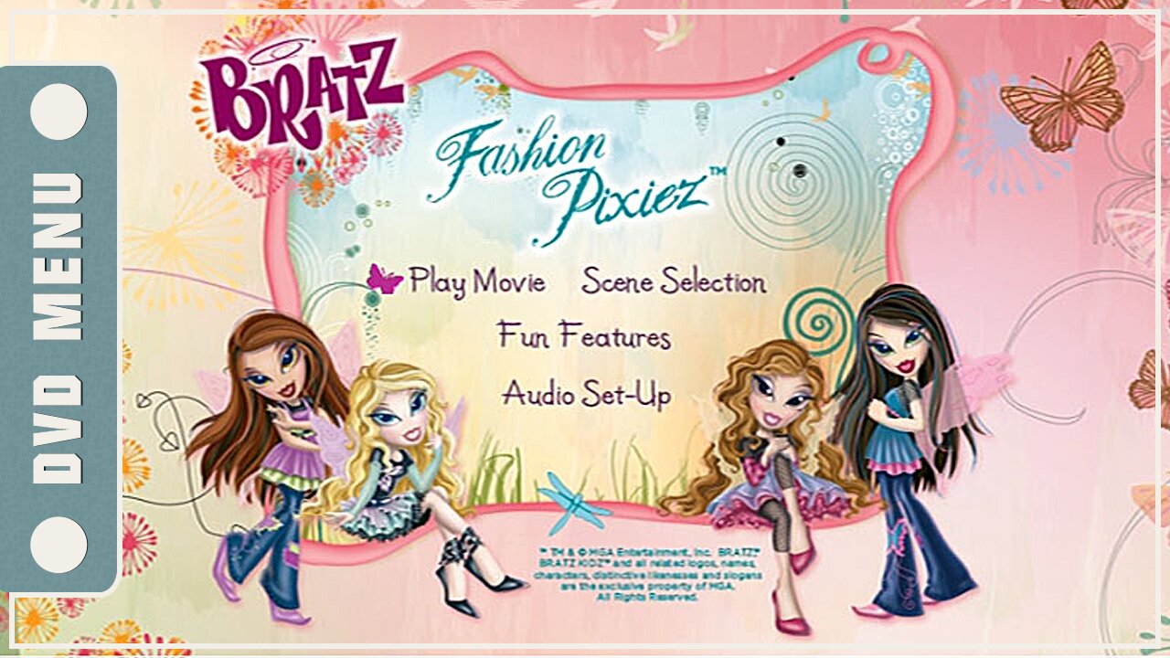 Bratz Fashion Pixiez - DVD Menu