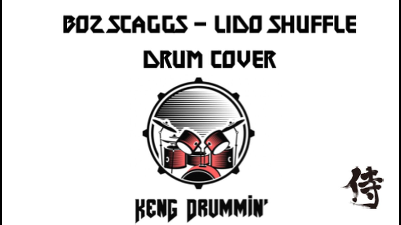 Boz Scaggs - Lido Shuffle Drum Cover KenG Samurai