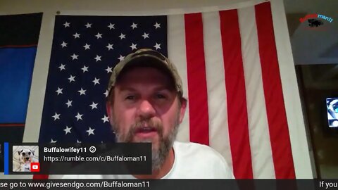 Live Buffaloman11 - We must all unite and stand - We The People