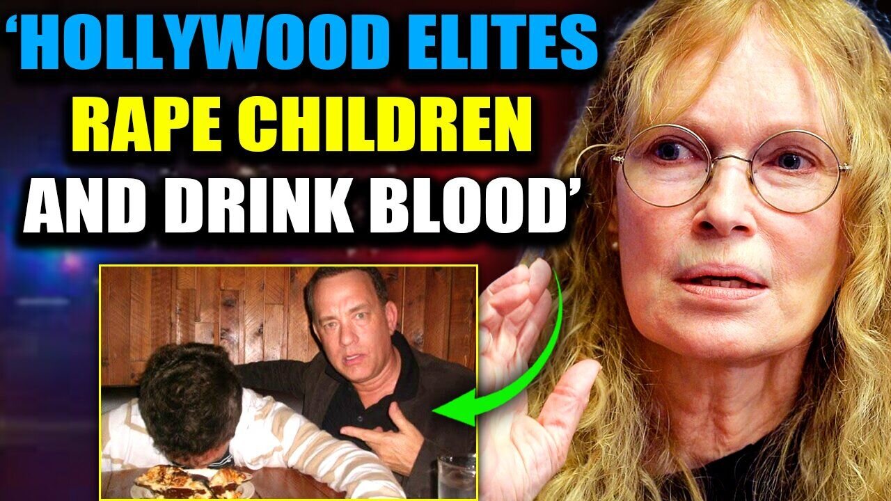 Mia Farrow Confesses | 'Satanic Hollywood Elites Rape and Eat Children'