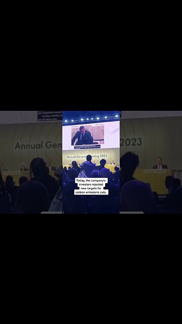 Protesters Disrupt Shell Shareholder Meeting