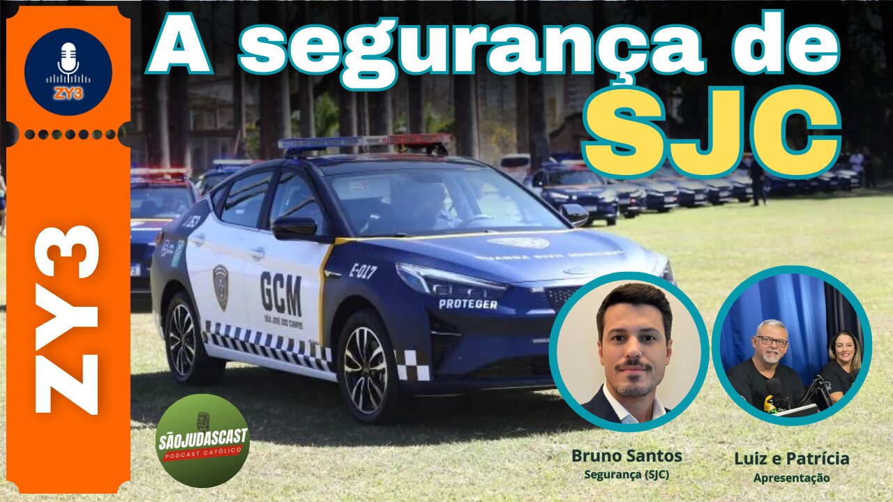 A segurança de SJC com Bruno Santos