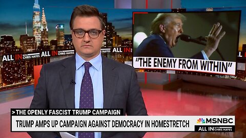 MSNBC's Chris Hayes Says Media Not Expressing Nearly Enough Panic About 'Fascist' Trump