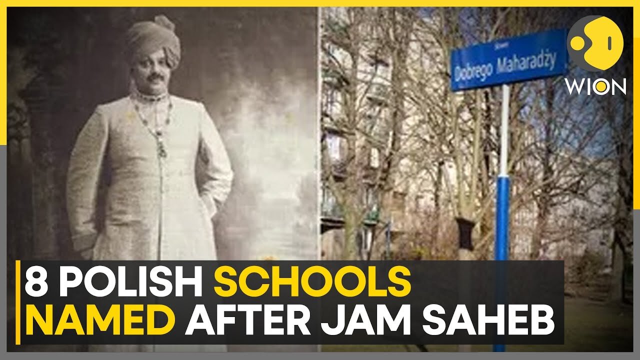 'Good Maharaja" Square commemorates Jam Saheb | 8 Polish schools named after Jam Saheb | WION