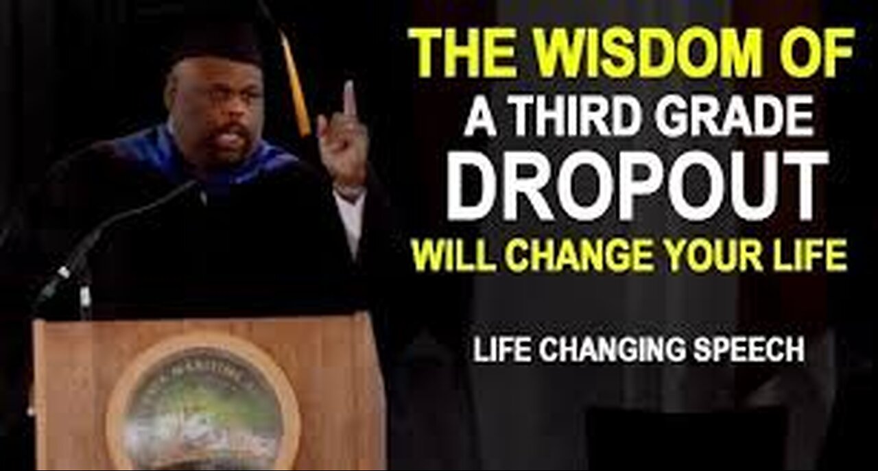 Most Inspiring Speech: The Wisdom From a Third Degree Dropout Will Change Your Life - Rick Rigsby