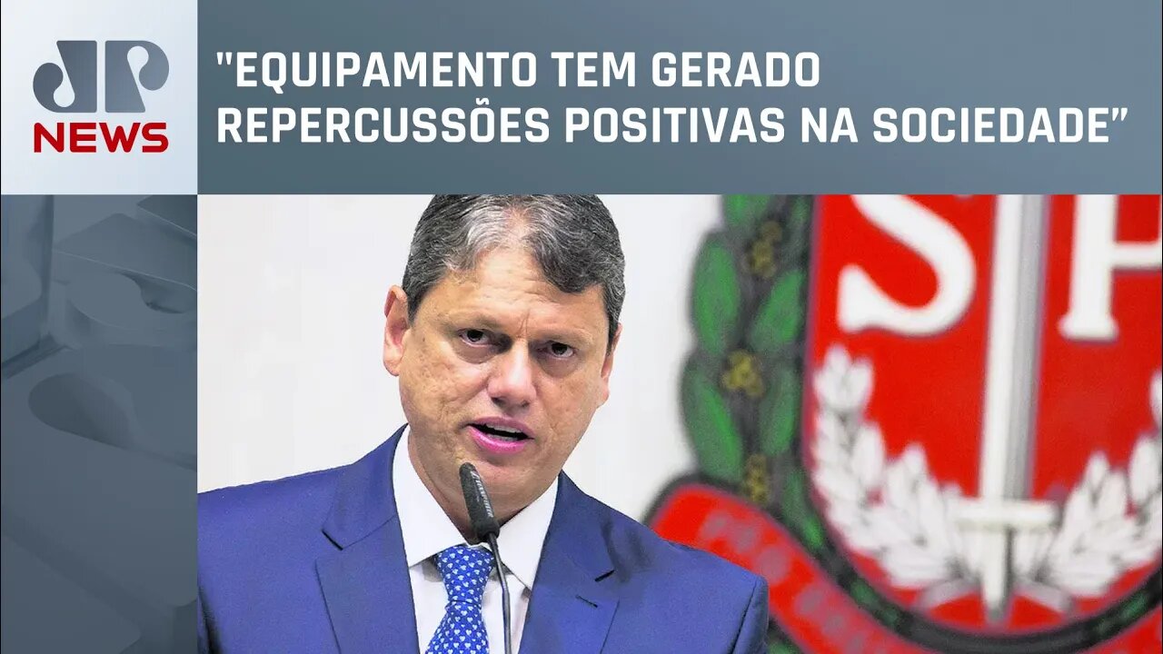 Tarcísio de Freitas nega que vá retirar câmera do uniforme de policiais