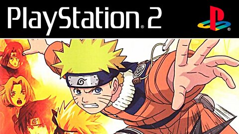 NARUTO ULTIMATE NINJA 2 (PS2) - Gameplay do início do jogo de Naruto do Play 2! (Legendado em PT-BR)