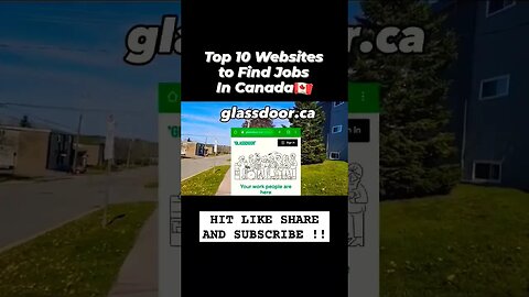 Top Job hunt websites in #canada #shorts #viral #trending #shortvideo #job #shortfeed #youtubeshorts