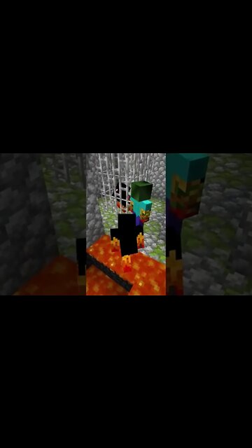 MINECRAFT: ATHOS QUASE SE DEU MAL ATRÁS DE UMA DUNGEON #shorts