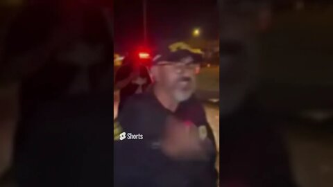 POLICIAL ESCUL4CH4 BOLSONARO! #shorts #bolsonaro #polícia #pf #eleição #protestos
