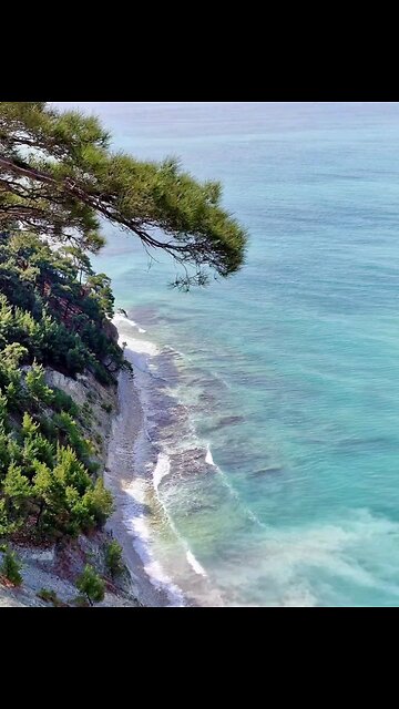 View of the Blue Abyss, which opens to all guests and residents of Gelendzhik
