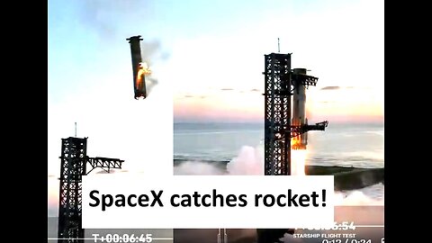 SpaceX catches a rocket from space