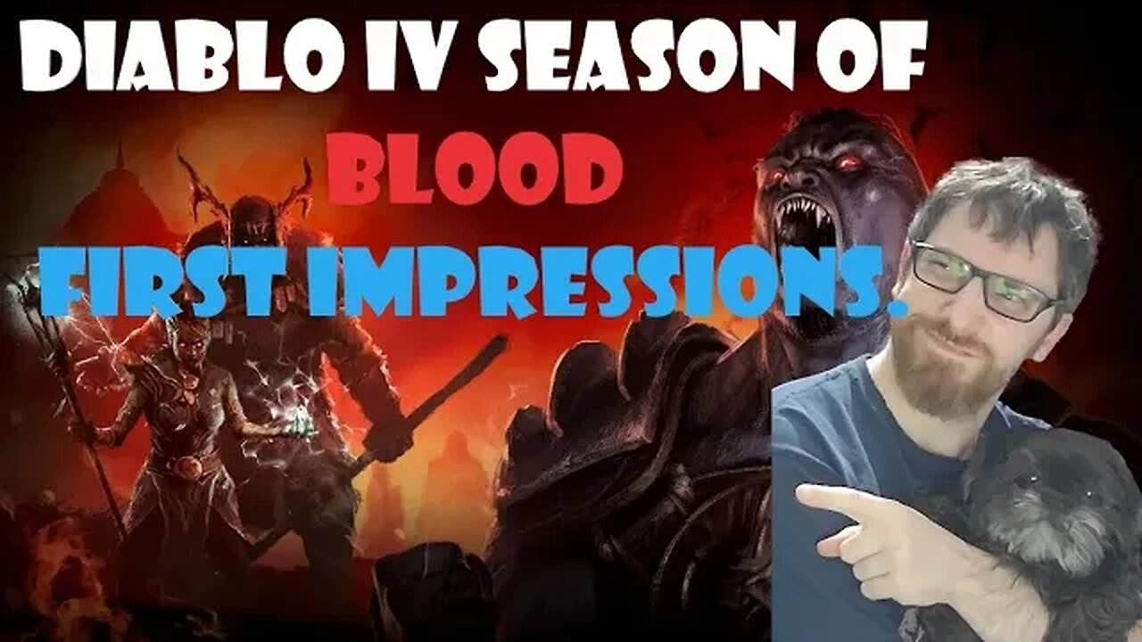 Diablo 4: Season of Blood: First impressions