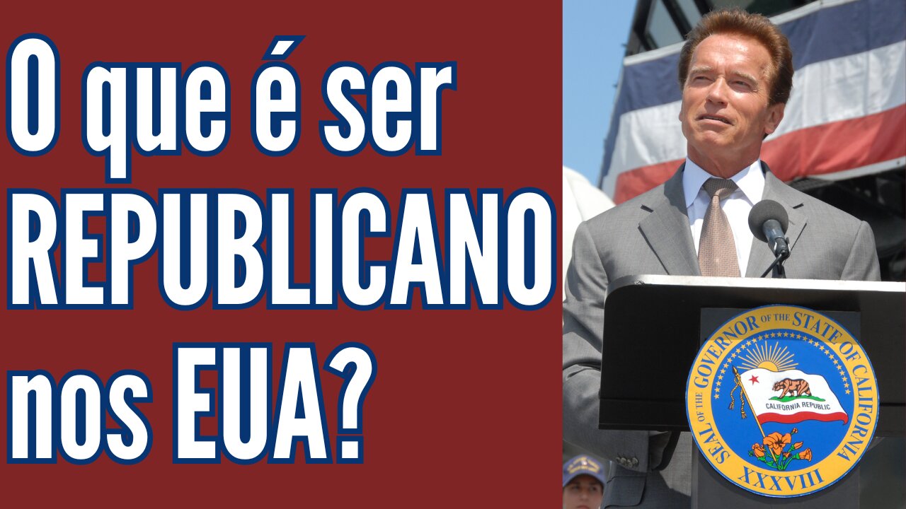 O que é ser Republicano nos EUA? Veja fala de Arnold Schwarzenegger na Convenção de 2004